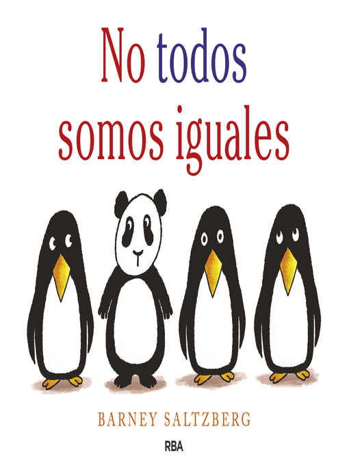Title details for No todos somos iguales by Barney Saltzberg - Available